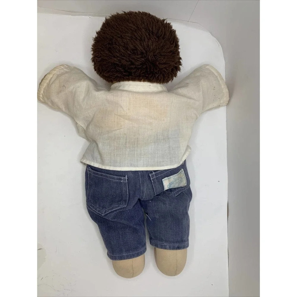 Vintage 1985 Cabbage Patch Kids Doll Boy Tooth Brown Hair - Picture 2 of 12